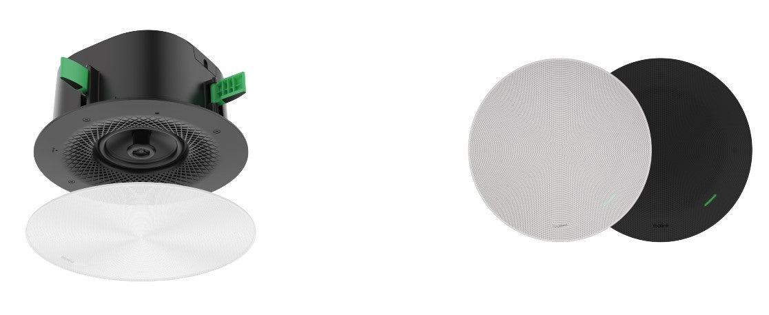 Yealink Ceiling Speaker CS10 Dante Edition, 2-Way Coaxial Dante Ceiling Loudspeaker for Exceptional Sound Quality 'wrong SKU' Yealink Ceiling Speaker CS10 Dante Edition, 2-Way Coaxial Dante Ceiling Loudspeaker for Exceptional Sound Quality 'wrong SKU'
